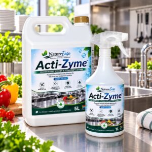 Acti-Zyme™ – Enzyme-Based Kitchen & Food Prep Cleaner